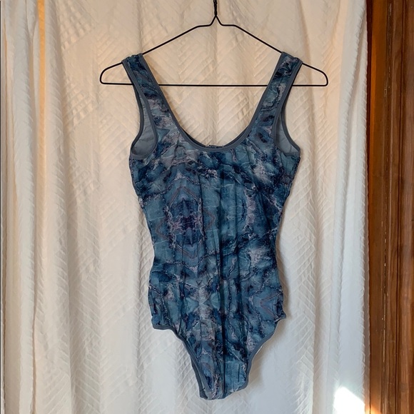 Negative Underwear Silky Bodysuit Blue Calcite - Picture 5 of 5